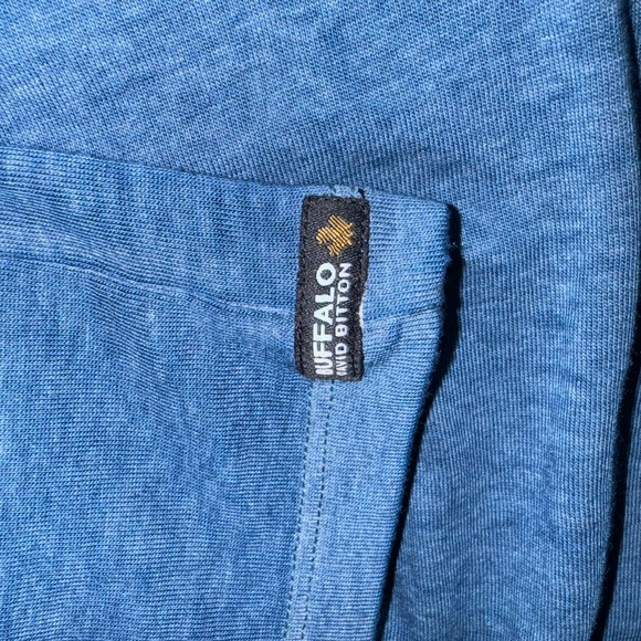 Buffalo David Bitton Men's V-Neck Burnout Tee - Picture 6 of 8